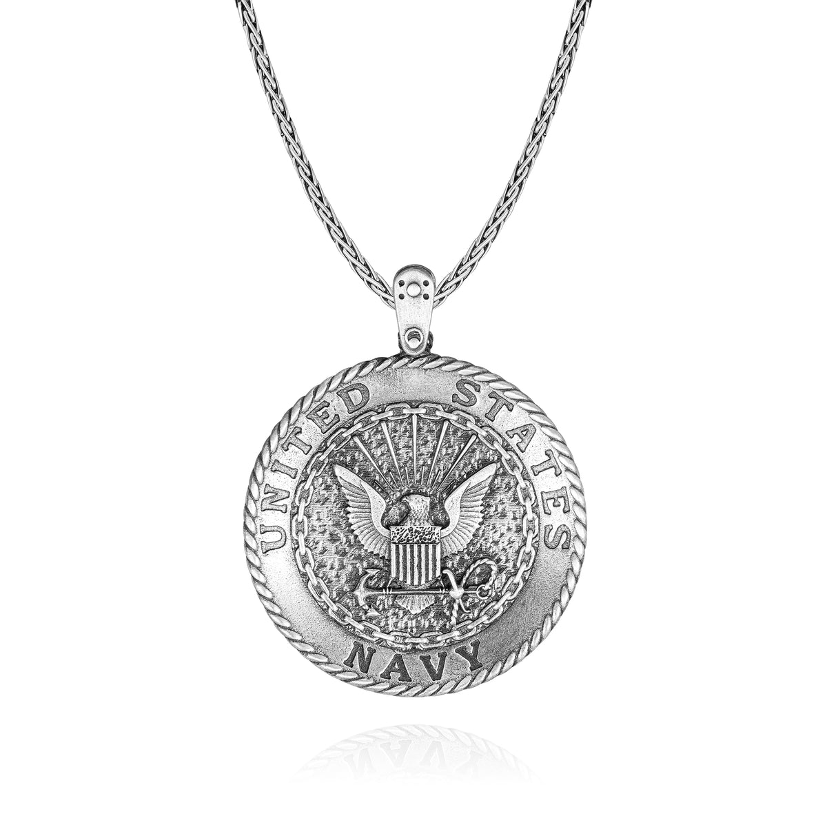 u.s navy チャーム　ネックレス United States Navy Necklace,Navy Men's Necklace,Us Military