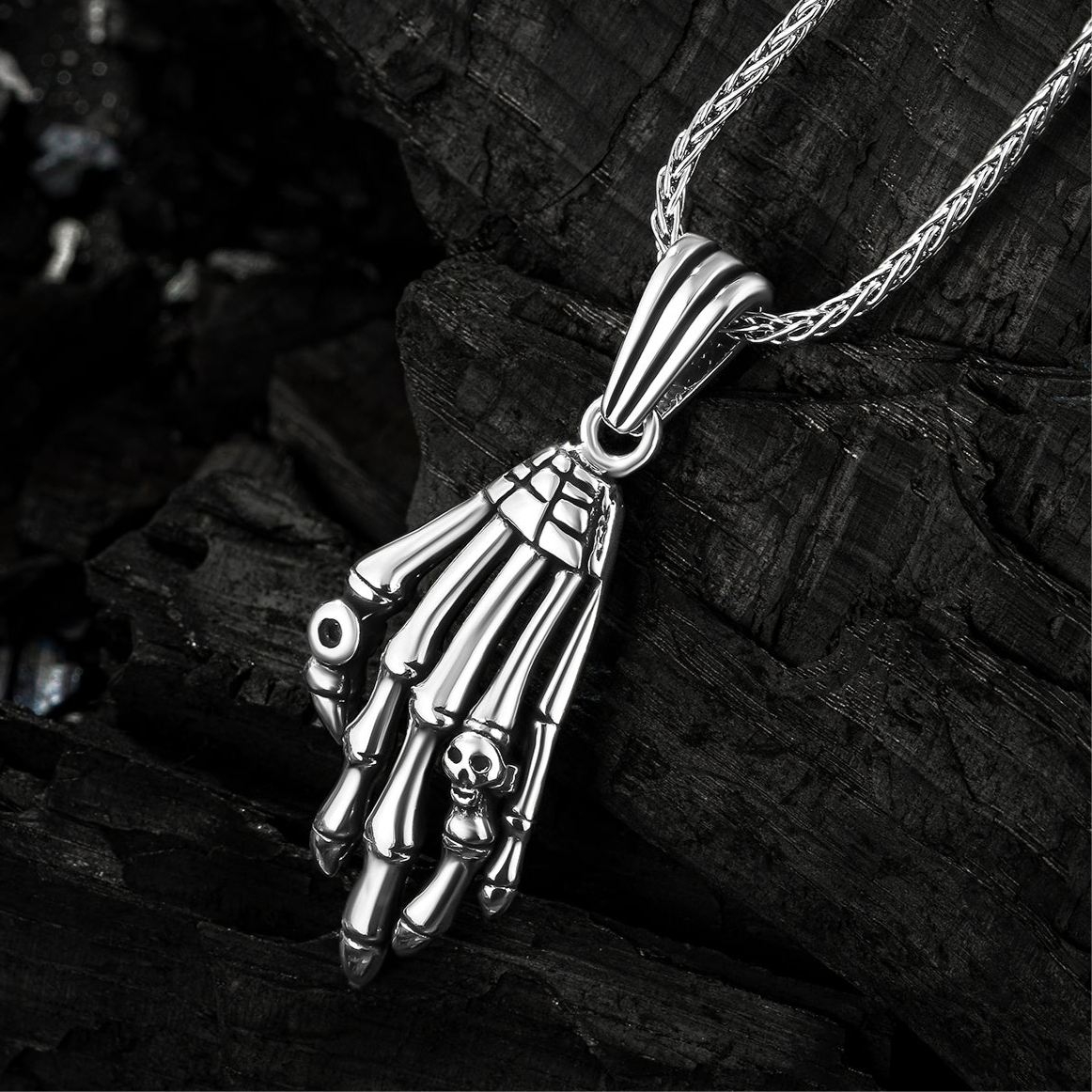 Jewellery Skeleton Hand Necklace Skeleton Hand Jewelry Holder