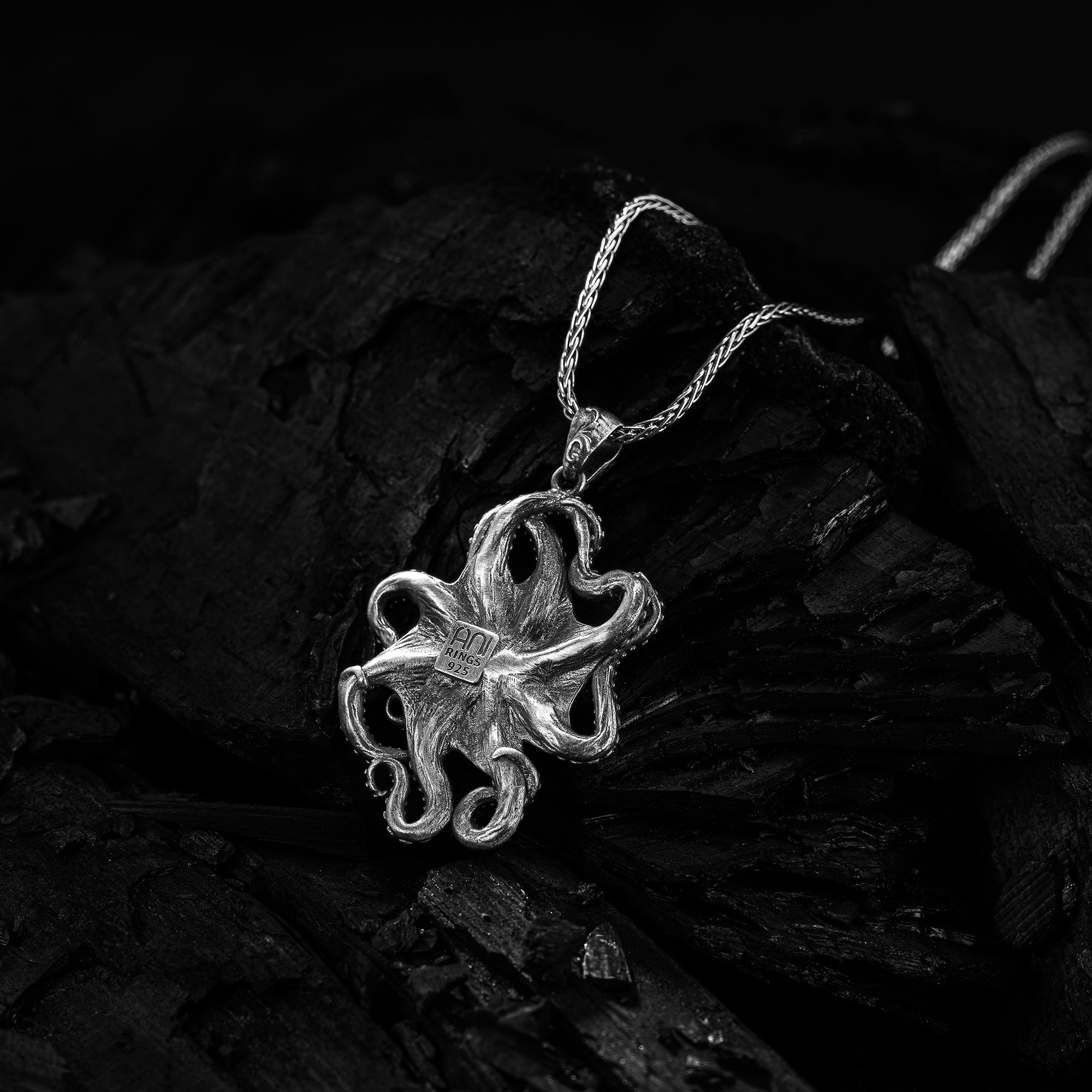 Skull-Headed Octopus Necklace